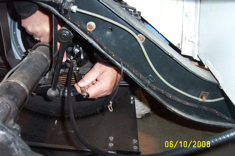 Installing hand brake cable housing 2.jpg